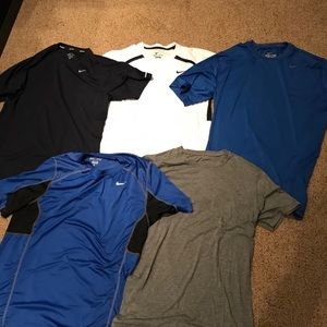 Nike Dri-Fit and Lululemon T-Shirt Bundle